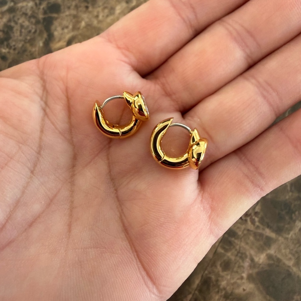 kate Spade Small Hoop Earrings - Picture 4 of 8